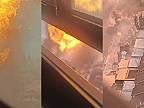 Pozri von z okna na ten plameň, explodoval plynovod!