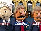 Paródia na Trumpa. Doslovne opakuje slová Putina