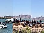 Nehoda rýchločlnu pri 320 km/h počas pretekov Desert Storm na jazere Havasu