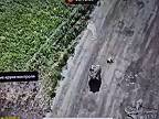 Ruský optický FPV dron vyradil ukrajinský pozemný