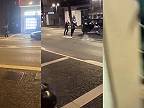 Natáčal policajný zásah proti mužovi s nožom, takmer schytal guľku