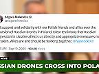 Ruské drony proti Poľsku