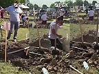 V súťaži kopania hrobov Rusko prekvapilo