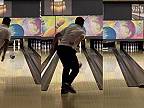 Keď bowlingovému profíkovi zostanú stáť nejaké kolky