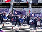 S modrou handrou sa vôbec nesral