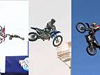 Zopár brutálnych motokrosových skokov, asi im dal Red bull krídla!