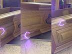 Čistenie nábytku z masívu pomocou laseru