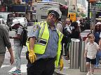 Dve minúty na Times square v New Yorku z pohľadu dopravného policajta