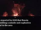 Ukrajinský útok na ruský sklad rakiet vyzeral ako výbuch atómovej bomby (2024)