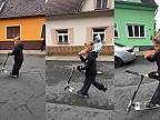 Chalani to s kolobežkami celkom vedia