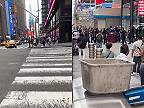 Žena s nožom bodla ľudí na Times Square, polícia ju zastrelila