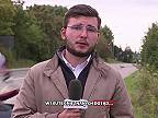 14-ročné dievča na kolobežke zrazené autom priamo za reportérom počas vysielania