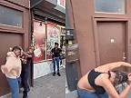 Dve ženy sa v Brownsville hádajú