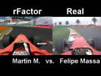 Felipe Massa vs. Me rFactor F1 Australia GP