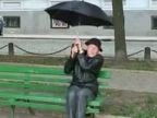 Blázon s dáždnikom
