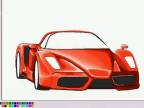 Ferrari Enzo v MS Paint