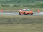 Havária Lamborghini Gallardo pri 300 km/h