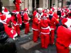 Street párty Santa Clausov