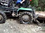 Traktor v3s v ťažbe