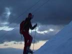 Skialpinizmus pod Lomničákom