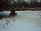 ATV Snow drift