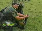 Kolumbijská armáda a mínomet