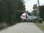Nepodarený vzlet záchranárskej helikoptéry