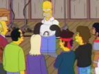 Homer Simpson hrá AC/DC