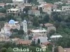 Ohňostroj na gréckom ostrove Chios