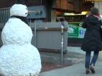 Snehuliak na ulici 2