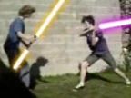 Lasersaber action