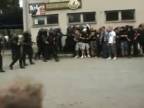 Protest v Šarišských Michaľanoch 2 Krvavý policajný zásah