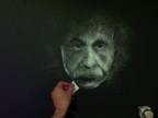 Nasolený Albert Einstein