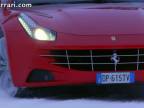 Ferrari FF na snehu