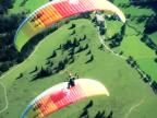 Synchro paragliding