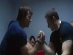Armwrestling Larrat vs Kostadinov practice