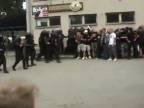 Protest v Šarišských Michaľanoch Krvavý policajný zásah