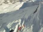 Freeride on Mount Blanc
