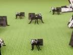 Minecraft cows