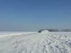 360° otočka na snehu