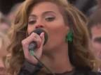 Beyonce spieva Americkú hymnu