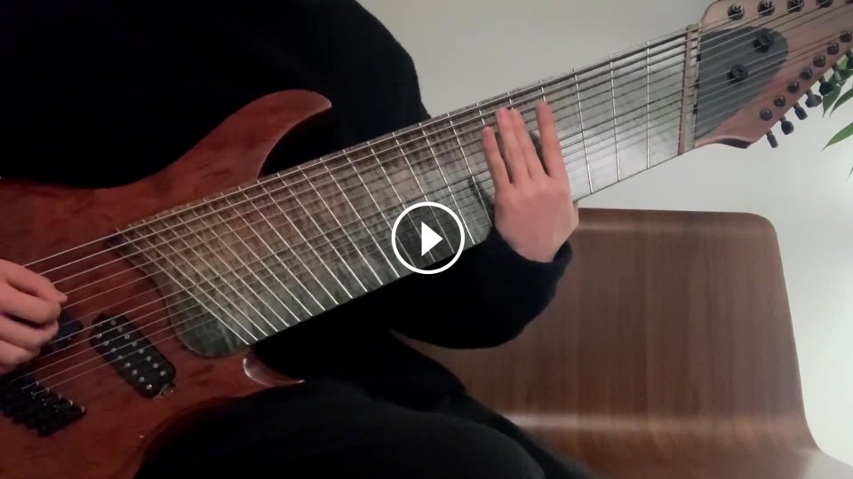 14-strunová gitara - Mojevideo