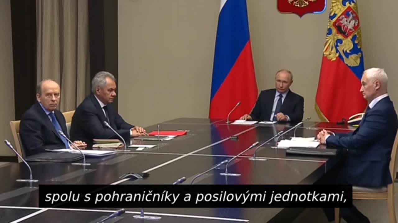 Gerasimov o situácii v Kurskej oblasti - Mojevideo