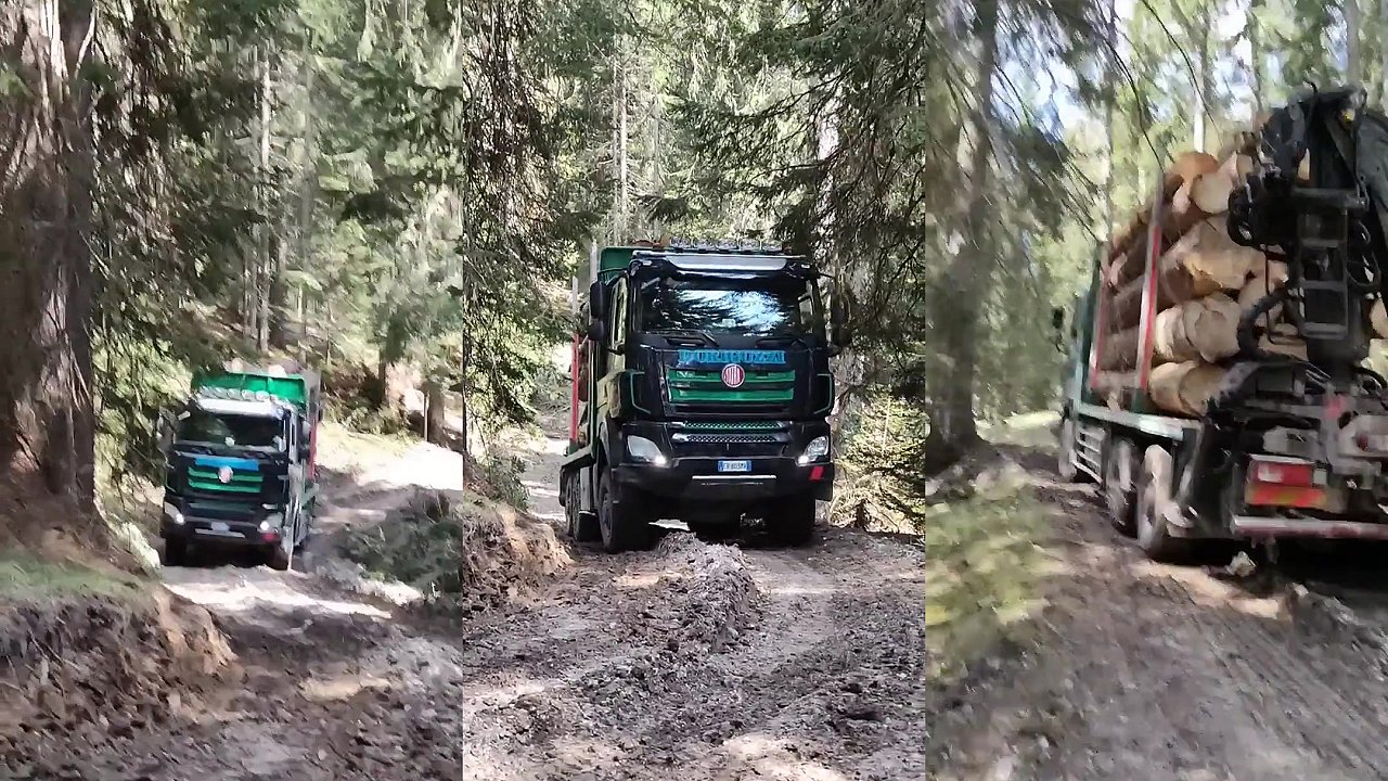 Najlepší náklaďák na svete - TATRA 6x6 Timber - Mojevideo