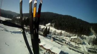 Ski Makov z výšky.