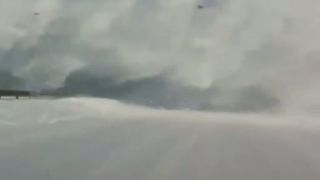Odhrnanie snehu na Ukrajine