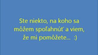 Poďakovanie