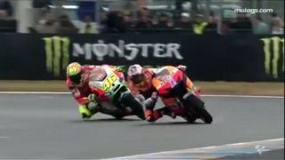 Rossi vs Stoner 2012