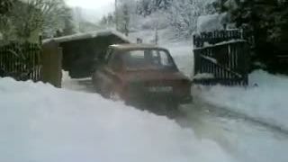 Škoda 105l a Zima