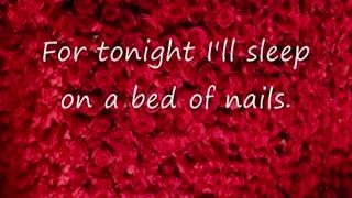Bon jovi - Bed of roses (text)